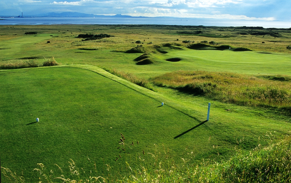 Tee of Gullane n⁰2 golf course