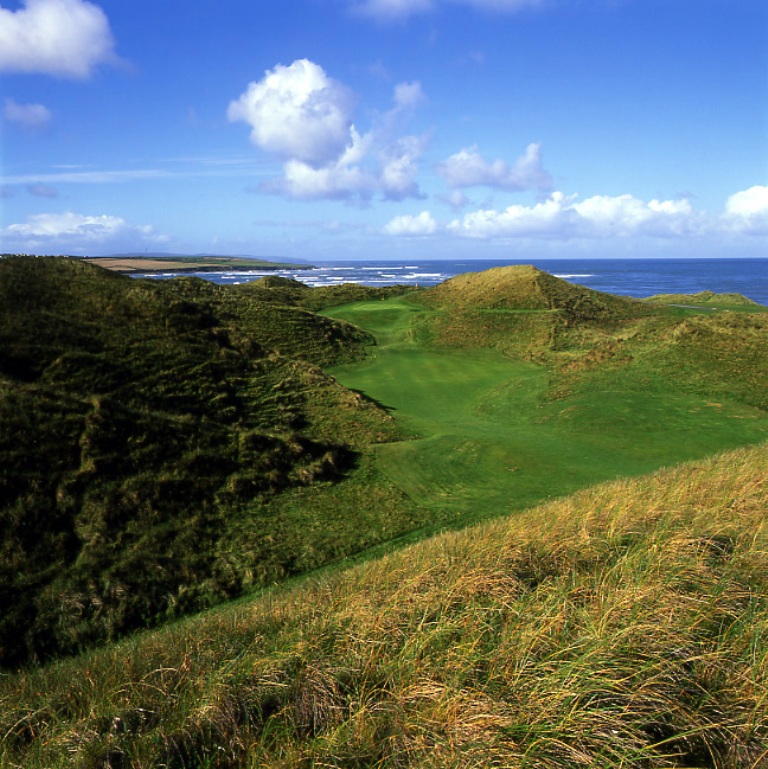 Hole on the Cashen Golf Course at Ballybunion