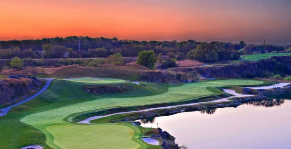 Coucher de soleil sur le Black Diamond en Floride 
