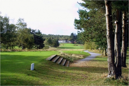 Tee on the Sherwood Forest golf course