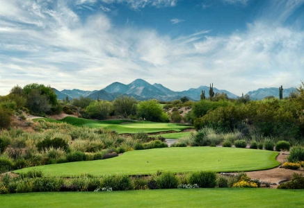 Par 3 sur le parcours We-Ko-Pa en Arizona