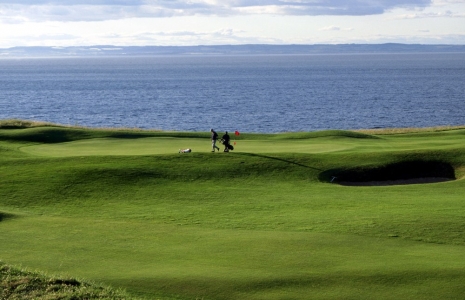 Sea view at Glen golf course