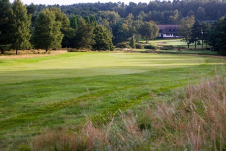 Fairway sur le parcours de Beau Desert
