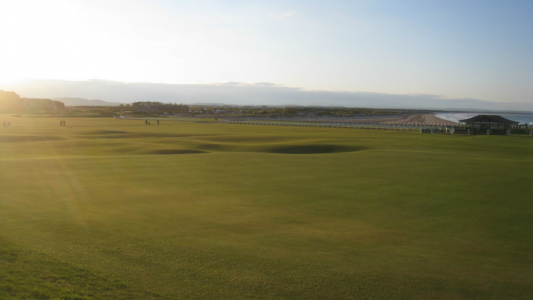 1st and 18 th holes on the Old Course at St Andrews