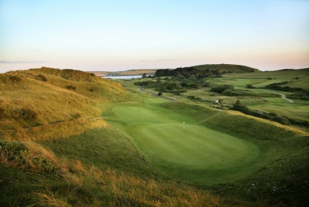 Par 3 on the Church course at St Enodoc golf club