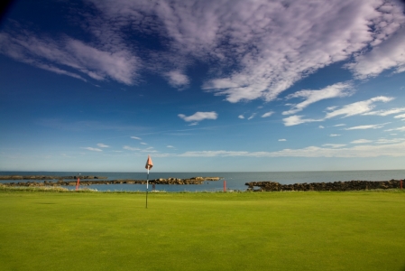 Green at Dunbar golf links
