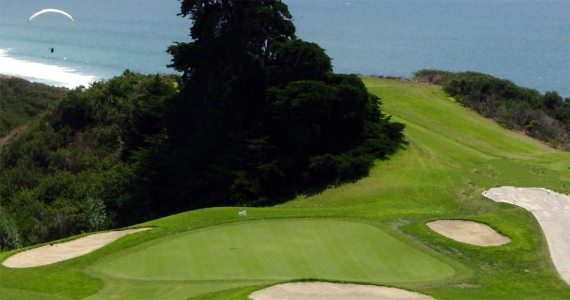 Green sur Torrey Pines en Californie 
