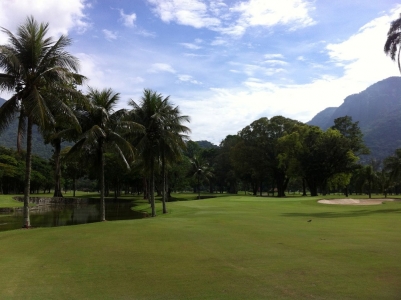 Hole at Itanhanga golf course