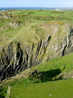 Par 3 on the Ardglass golf course