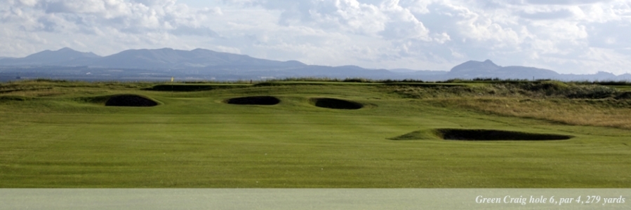 Hole 6 at Kilspindie Golf Course