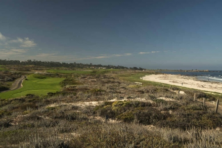 Dunes sur le parcours The Links à Spanish Bay 