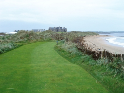 18th hole of Doonbeg golf course Trump International Golf Links