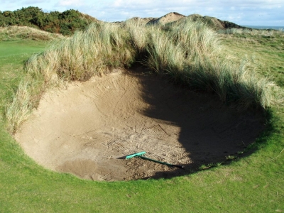 Bunker on the Royal County Down