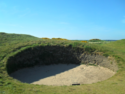 Bunker at the New Course in St Andrews