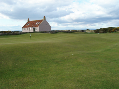 1st hole at Eden Course