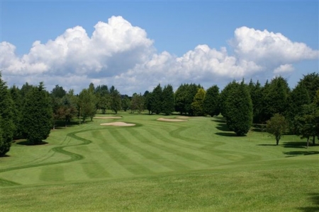 Fairway of the Bangor golf course