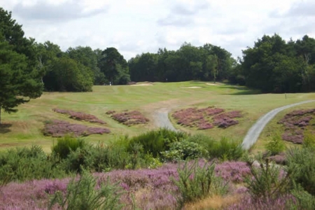Fairway sur le parcours d'Addington