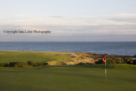 15th and 16th holes at Crail Balcomie