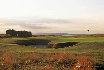 Scottish bunker at Craigielaw Course