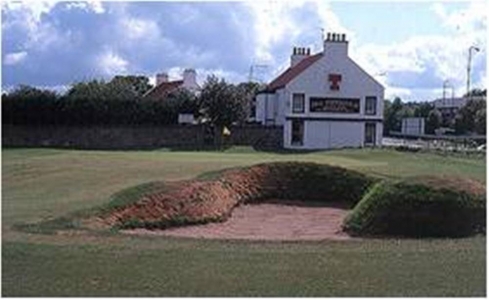 Musselburgh Old Links's Scottish bunker