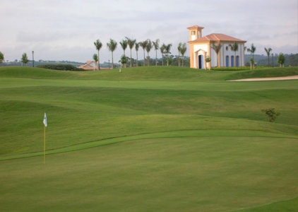 Green at the Quinta da Baroneza golf course