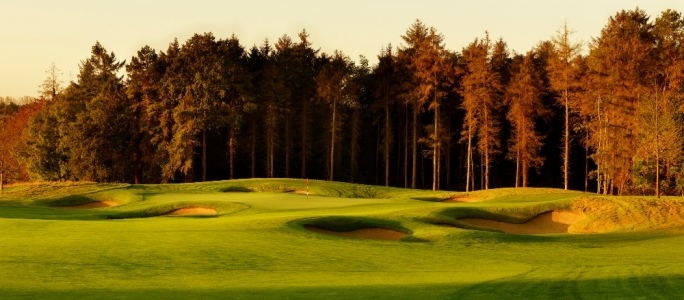 Bunkers at Killeen Castle Golf course