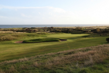 Large bunger and green at Lundin Links