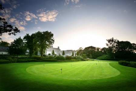 Putting green at Wentworth Golf Club