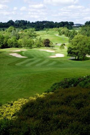Par 3 down hill of the Slieve Russell course