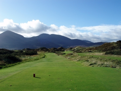 Par 3 of the Royal County Down golf course