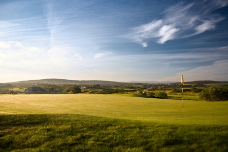 Green on the Bull Bay golf course