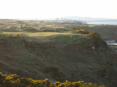 17th hole at the Castle Course