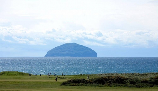 Ailsa Craig at Turnberry