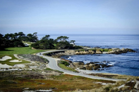 Le trou 17 du parcours Spyglass en Californie 