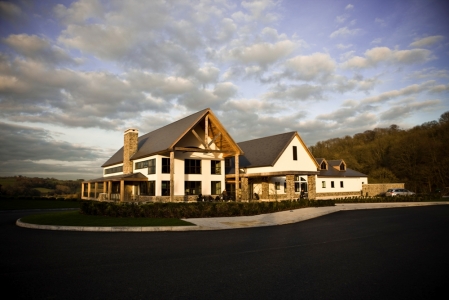 Clubhouse on the Twenty Ten course at Celtic Manor