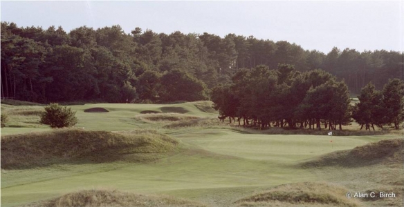 Holes on the Formby golf course
