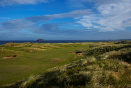 Fairway and rough at Ballyliffin