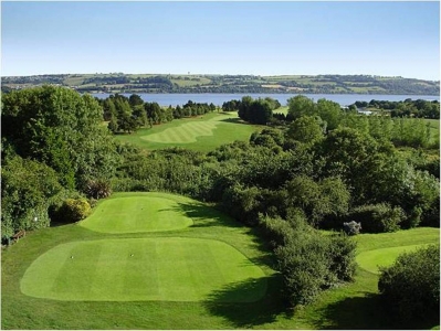 Par 4 of the Cork golf course