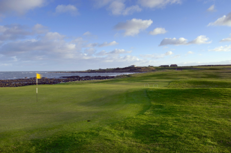 2nd hole at Crail Balcomie