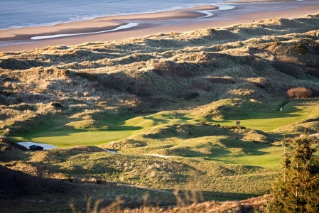 Aerial view of Royal St David's