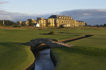 Swilcan bridge on the Old Course at St Andrews