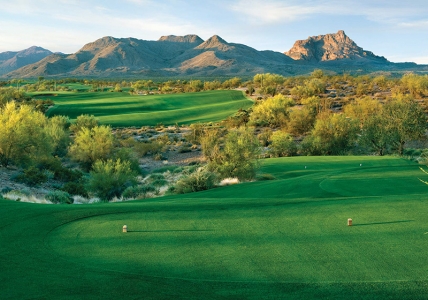 Départ sur le parcours We-Ko-Pa en Arizona