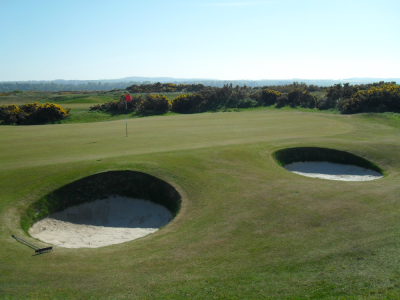 Bunkers at  Jubilee Golf Course in St Andrews