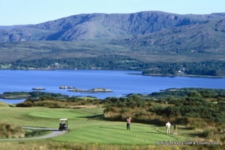 Golfers of Ring of Kerry course