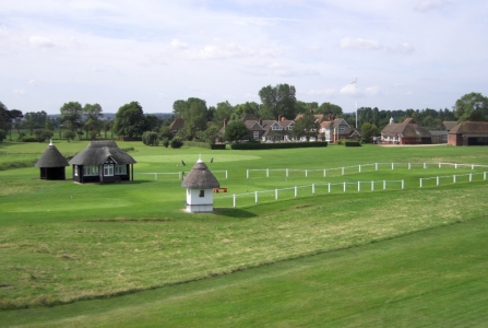 1st tee on the Royal St George's golf course