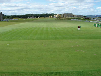 1st hole of the Old Course at St Andrews