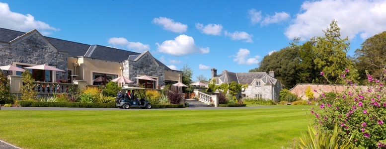 Club house of the Adare Manor golf course