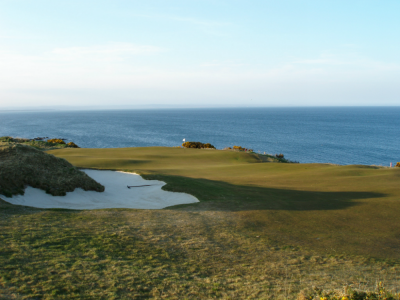 17th green at the Castle Course in St Andrews