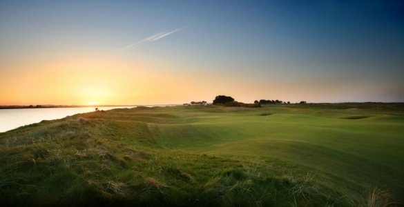 Sunset at Portmarnock Golf Club