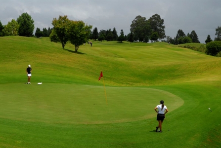 Golfers playing on the Alphaville Graciosa golf course